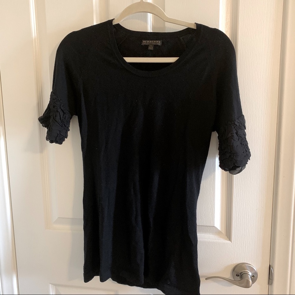 Burberry Wool/Silk Women’s Top Sz L